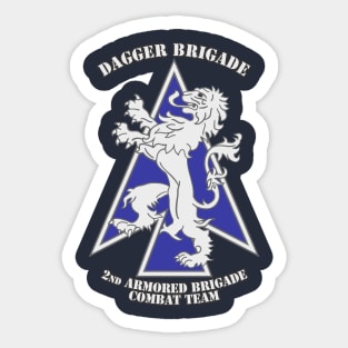 2nd Armored Brigade Combat Team Sticker